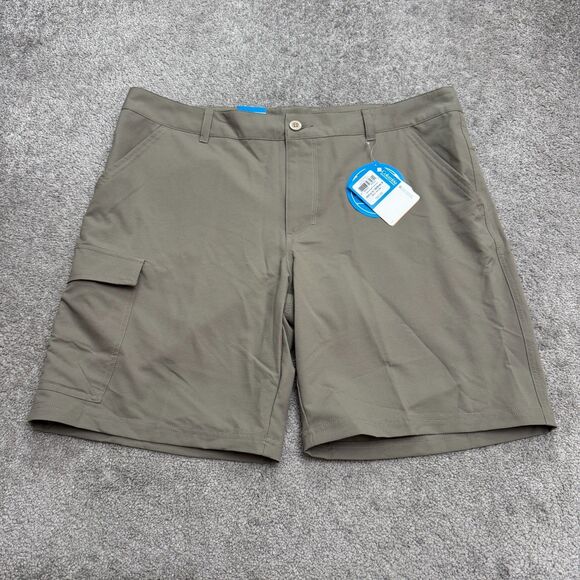 Columbia Other - Columbia Battle Ridge Flex Omni-Shade UPF 50 Cargo Shorts Mens 40 Gray Outdoor